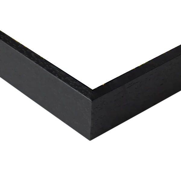 30x40cm Baklijst zwart